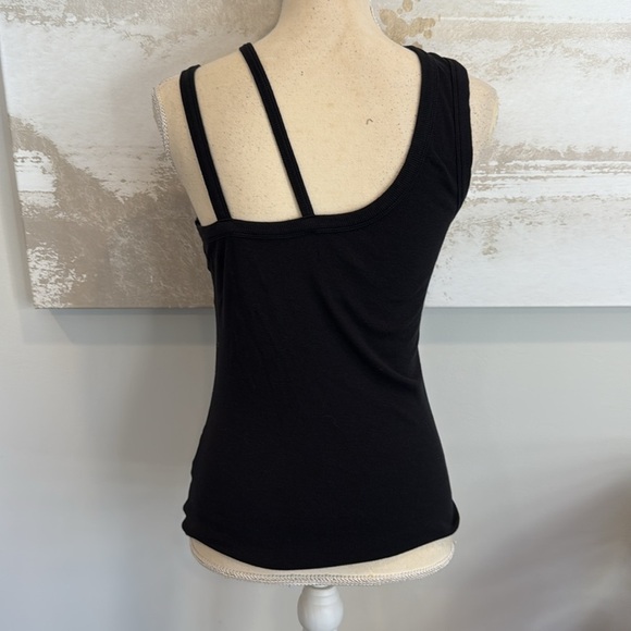 Alp N Rock Black Asymmetrical Cutout Tank Top size X-Large - Picture 3 of 7